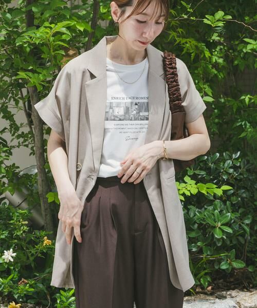 URBAN RESEARCH ITEMS / アーバンリサーチ アイテムズ ベスト | リネンライクジレ | 詳細11