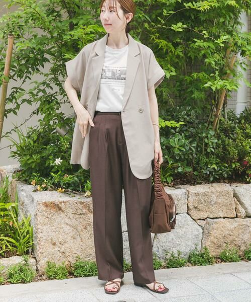 URBAN RESEARCH ITEMS / アーバンリサーチ アイテムズ ベスト | リネンライクジレ | 詳細13