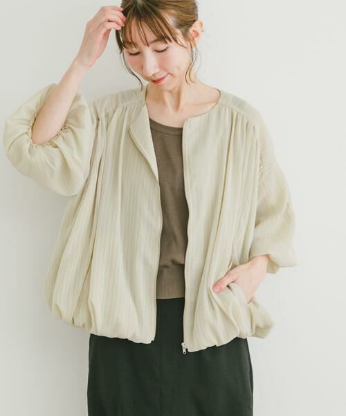 URBAN RESEARCH ITEMS / アーバンリサーチ アイテムズ ブルゾン | バルーンスリーブブルゾン | 詳細17