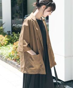 URBAN RESEARCH ITEMS / アーバンリサーチ アイテムズ その他アウター | リネンライクハーフスリーブジャケット