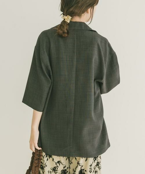 URBAN RESEARCH ITEMS / アーバンリサーチ アイテムズ その他アウター | リネンライクハーフスリーブジャケット | 詳細14