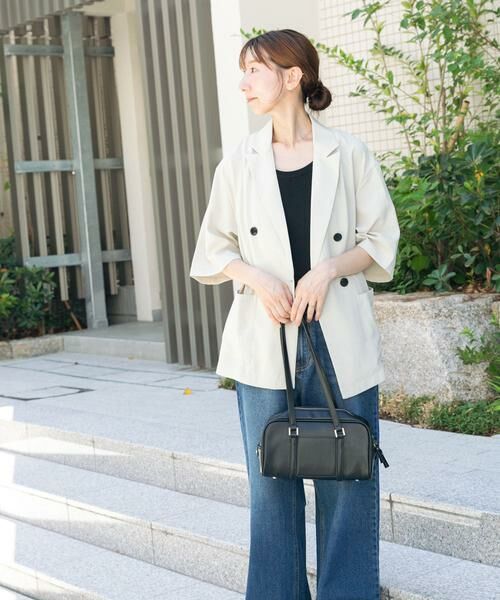 URBAN RESEARCH ITEMS / アーバンリサーチ アイテムズ その他アウター | リネンライクハーフスリーブジャケット | 詳細25