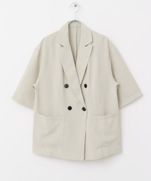 URBAN RESEARCH ITEMS / アーバンリサーチ アイテムズ その他アウター | リネンライクハーフスリーブジャケット | 詳細26