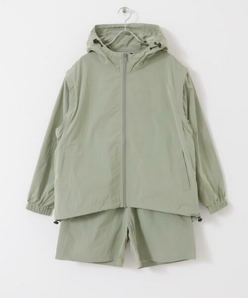 URBAN RESEARCH ITEMS / アーバンリサーチ アイテムズ その他アウター | 撥水マウンテンパーカー×ショートパンツSET | 詳細7
