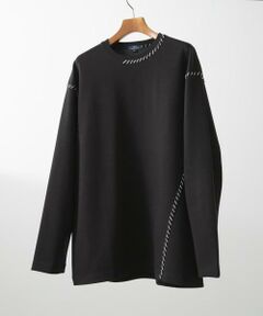 URBAN RESEARCH ITEMS / アーバンリサーチ アイテムズ Tシャツ | ブランケットステッチロングスリーブカットソー