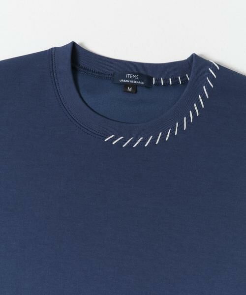 URBAN RESEARCH ITEMS / アーバンリサーチ アイテムズ Tシャツ | ブランケットステッチロングスリーブカットソー | 詳細12