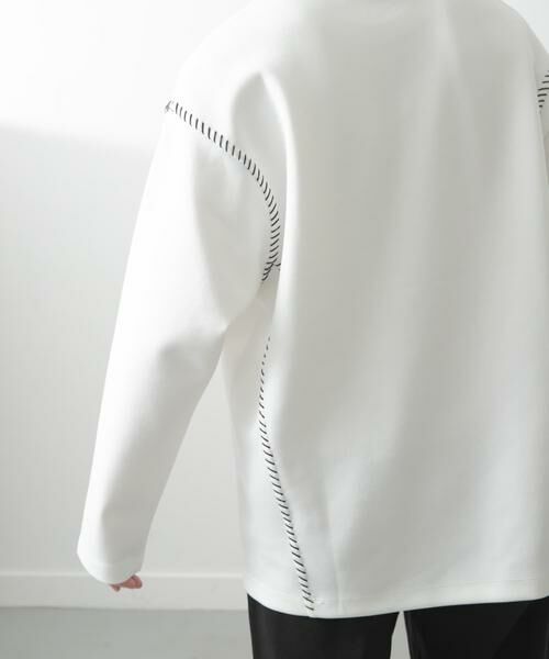 URBAN RESEARCH ITEMS / アーバンリサーチ アイテムズ Tシャツ | ブランケットステッチロングスリーブカットソー | 詳細21