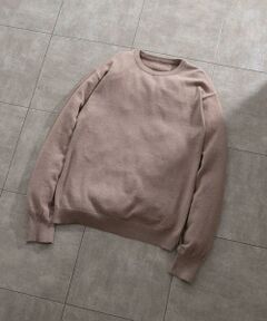 URBAN RESEARCH ITEMS / アーバンリサーチ アイテムズ ニット・セーター | カシミヤ×コットンクルーネックセーター