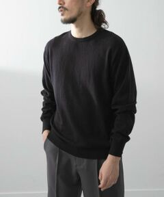 URBAN RESEARCH ITEMS / アーバンリサーチ アイテムズ ニット・セーター | カシミヤ×コットンクルーネックセーター