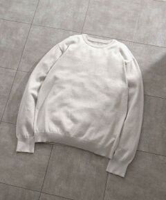 URBAN RESEARCH ITEMS / アーバンリサーチ アイテムズ ニット・セーター | カシミヤ×コットンクルーネックセーター