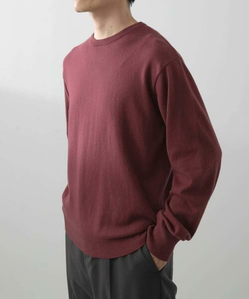 URBAN RESEARCH ITEMS / アーバンリサーチ アイテムズ ニット・セーター | カシミヤ×コットンクルーネックセーター | 詳細1