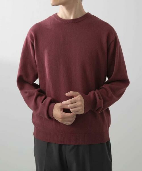 URBAN RESEARCH ITEMS / アーバンリサーチ アイテムズ ニット・セーター | カシミヤ×コットンクルーネックセーター | 詳細4