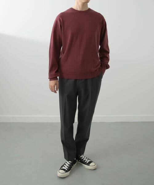URBAN RESEARCH ITEMS / アーバンリサーチ アイテムズ ニット・セーター | カシミヤ×コットンクルーネックセーター | 詳細6