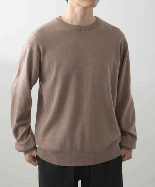 URBAN RESEARCH ITEMS / アーバンリサーチ アイテムズ ニット・セーター | カシミヤ×コットンクルーネックセーター | 詳細12