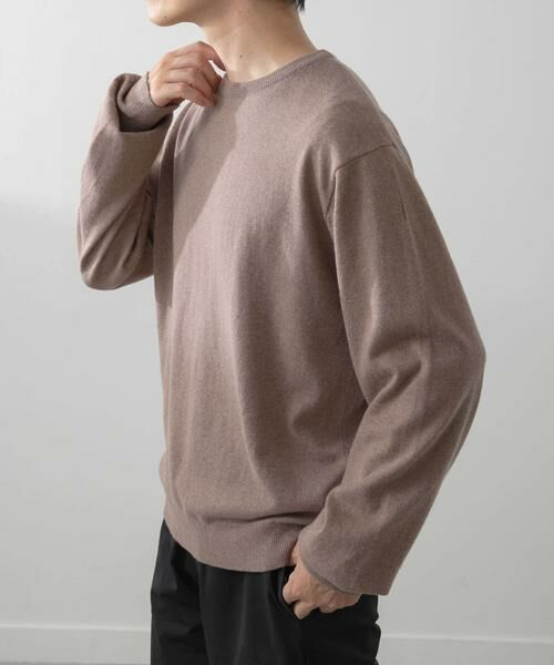 URBAN RESEARCH ITEMS / アーバンリサーチ アイテムズ ニット・セーター | カシミヤ×コットンクルーネックセーター | 詳細14