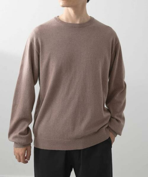 URBAN RESEARCH ITEMS / アーバンリサーチ アイテムズ ニット・セーター | カシミヤ×コットンクルーネックセーター | 詳細16