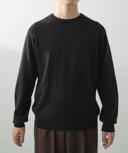 URBAN RESEARCH ITEMS / アーバンリサーチ アイテムズ ニット・セーター | カシミヤ×コットンクルーネックセーター | 詳細30
