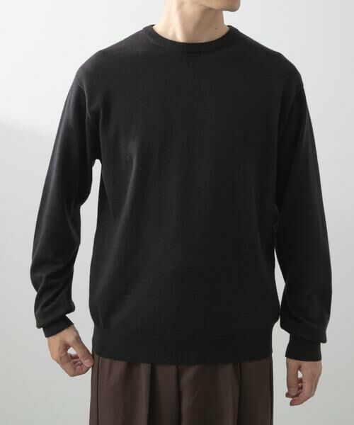 URBAN RESEARCH ITEMS / アーバンリサーチ アイテムズ ニット・セーター | カシミヤ×コットンクルーネックセーター | 詳細25