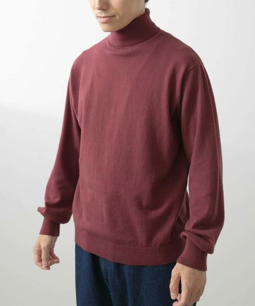 URBAN RESEARCH ITEMS / アーバンリサーチ アイテムズ ニット・セーター | カシミヤ×コットンハイネック セーター | 詳細1