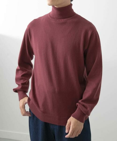 URBAN RESEARCH ITEMS / アーバンリサーチ アイテムズ ニット・セーター | カシミヤ×コットンハイネック セーター | 詳細4