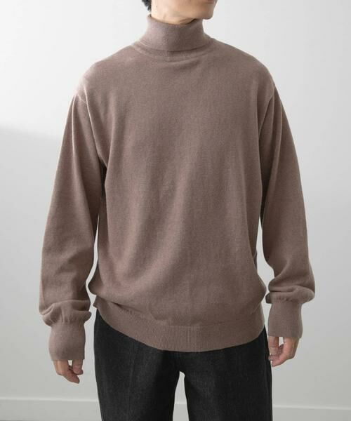 URBAN RESEARCH ITEMS / アーバンリサーチ アイテムズ ニット・セーター | カシミヤ×コットンハイネック セーター | 詳細14