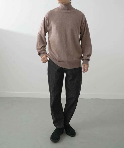 URBAN RESEARCH ITEMS / アーバンリサーチ アイテムズ ニット・セーター | カシミヤ×コットンハイネック セーター | 詳細16