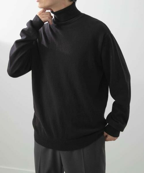 URBAN RESEARCH ITEMS / アーバンリサーチ アイテムズ ニット・セーター | カシミヤ×コットンハイネック セーター | 詳細19