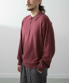 URBAN RESEARCH ITEMS / アーバンリサーチ アイテムズ ニット・セーター | カシミヤ×コットンポロセーター