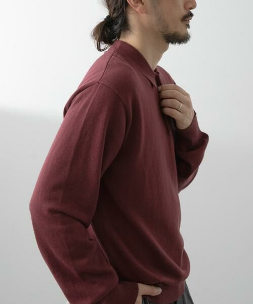 URBAN RESEARCH ITEMS / アーバンリサーチ アイテムズ ニット・セーター | カシミヤ×コットンポロセーター | 詳細2