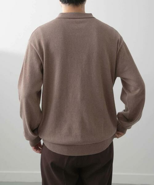 URBAN RESEARCH ITEMS / アーバンリサーチ アイテムズ ニット・セーター | カシミヤ×コットンポロセーター | 詳細17