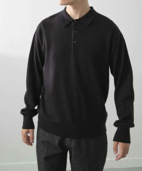 URBAN RESEARCH ITEMS / アーバンリサーチ アイテムズ ニット・セーター | カシミヤ×コットンポロセーター | 詳細30