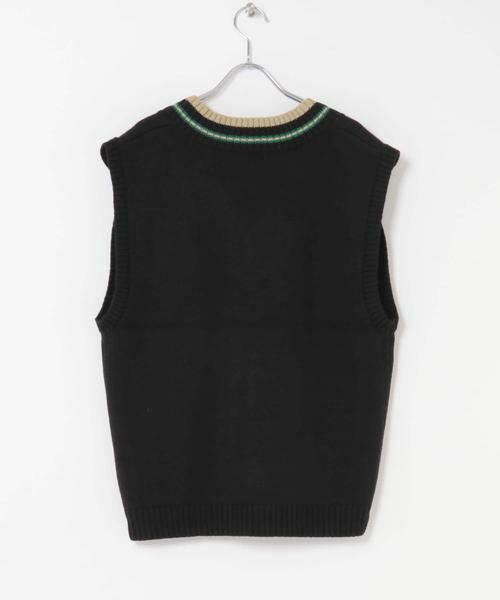 URBAN RESEARCH ITEMS / アーバンリサーチ アイテムズ ベスト | ウール混チルデンVネックニットベスト | 詳細14