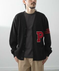 URBAN RESEARCH ITEMS / アーバンリサーチ アイテムズ カーディガン・ボレロ | ウール混サガラ刺繍カーディガン