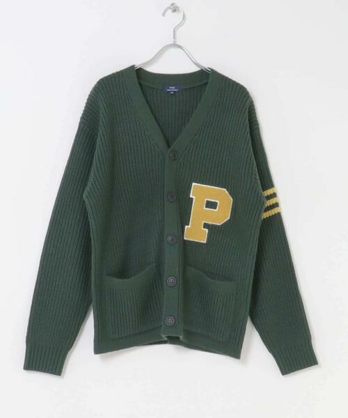 URBAN RESEARCH ITEMS / アーバンリサーチ アイテムズ カーディガン・ボレロ | ウール混サガラ刺繍カーディガン | 詳細9