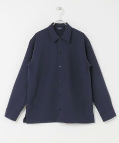 【バーニーズニューヨーク】メンズ水色シャツ 長袖 ドット柄 新品タグ付き〔42〕 バーニーズニューヨーク】メンズ水色シャツ 長袖 ドット柄 新品