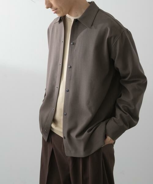URBAN RESEARCH ITEMS / アーバンリサーチ アイテムズ シャツ・ブラウス | 2wayストレッチロングスリーブスナップシャツ | 詳細1