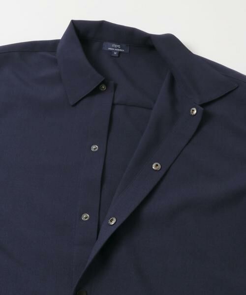URBAN RESEARCH ITEMS / アーバンリサーチ アイテムズ シャツ・ブラウス | 2wayストレッチロングスリーブスナップシャツ | 詳細15