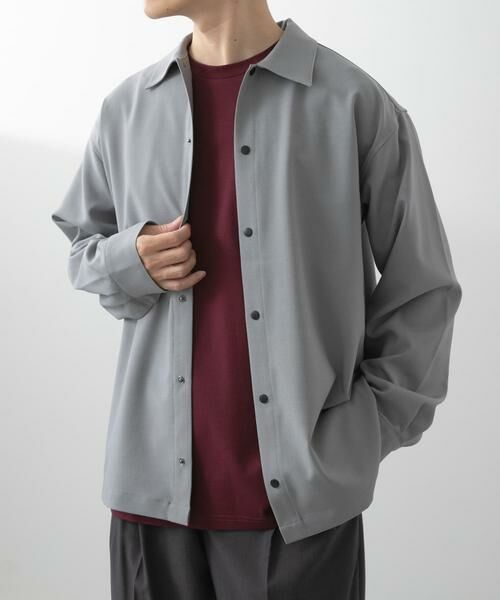 URBAN RESEARCH ITEMS / アーバンリサーチ アイテムズ シャツ・ブラウス | 2wayストレッチロングスリーブスナップシャツ | 詳細20