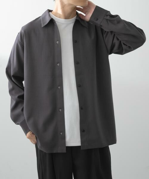 URBAN RESEARCH ITEMS / アーバンリサーチ アイテムズ シャツ・ブラウス | 2wayストレッチロングスリーブスナップシャツ | 詳細27