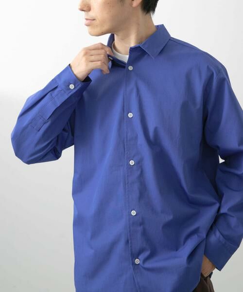 URBAN RESEARCH ITEMS / アーバンリサーチ アイテムズ シャツ・ブラウス | コットン100ブロードレギュラーカラーシャツ | 詳細4