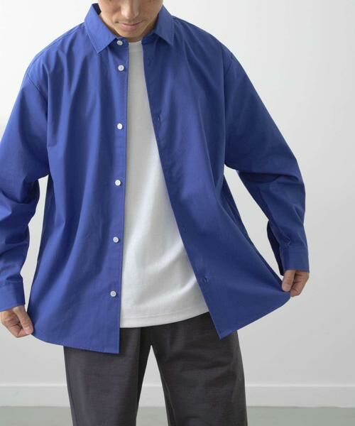 URBAN RESEARCH ITEMS / アーバンリサーチ アイテムズ シャツ・ブラウス | コットン100ブロードレギュラーカラーシャツ | 詳細9