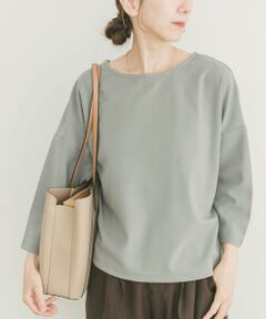 URBAN RESEARCH ITEMS / アーバンリサーチ アイテムズ Tシャツ | カットジョーゼット7分袖プルオーバー