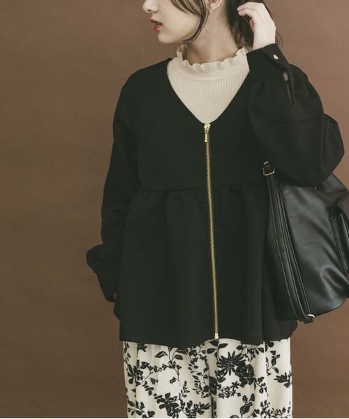 URBAN RESEARCH ITEMS / アーバンリサーチ アイテムズ カーディガン・ボレロ | 『イージーケア』ダンボールジップカーディガン | 詳細2