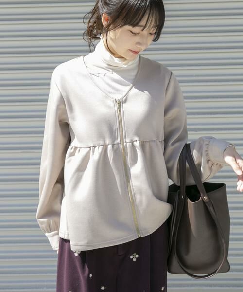 URBAN RESEARCH ITEMS / アーバンリサーチ アイテムズ カーディガン・ボレロ | 『イージーケア』ダンボールジップカーディガン | 詳細8