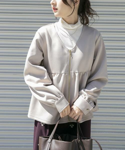 URBAN RESEARCH ITEMS / アーバンリサーチ アイテムズ カーディガン・ボレロ | 『イージーケア』ダンボールジップカーディガン | 詳細10