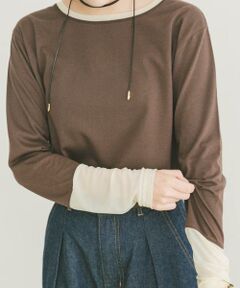 URBAN RESEARCH ITEMS / アーバンリサーチ アイテムズ Tシャツ | ソデチュールロングスリーブカットソー