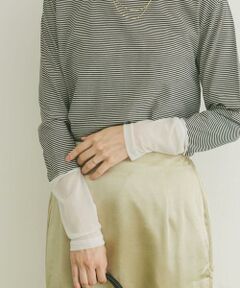 URBAN RESEARCH ITEMS / アーバンリサーチ アイテムズ Tシャツ | ソデチュールロングスリーブカットソー