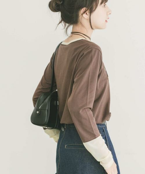 URBAN RESEARCH ITEMS / アーバンリサーチ アイテムズ Tシャツ | ソデチュールロングスリーブカットソー | 詳細2