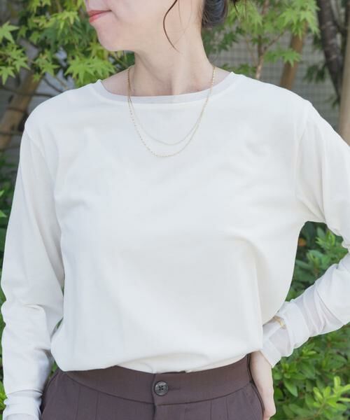 URBAN RESEARCH ITEMS / アーバンリサーチ アイテムズ Tシャツ | ソデチュールロングスリーブカットソー | 詳細9