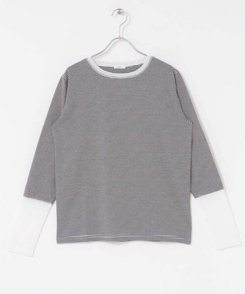 URBAN RESEARCH ITEMS / アーバンリサーチ アイテムズ Tシャツ | ソデチュールロングスリーブカットソー | 詳細19